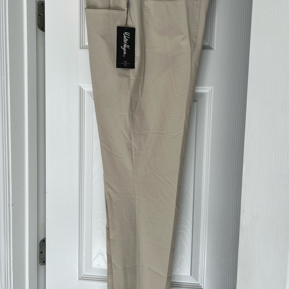 Walter Hagen Beige Men's Slim Fit Trousers - Picture 4 of 8